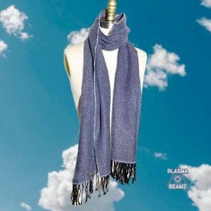 Old Navy Woven Herringbone Fringe Scarf NWT